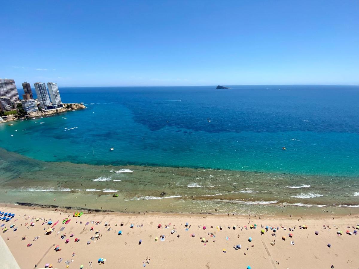 Apartamento Torre Levante, Primera Linea De Playa Benidorm Zewnętrze zdjęcie