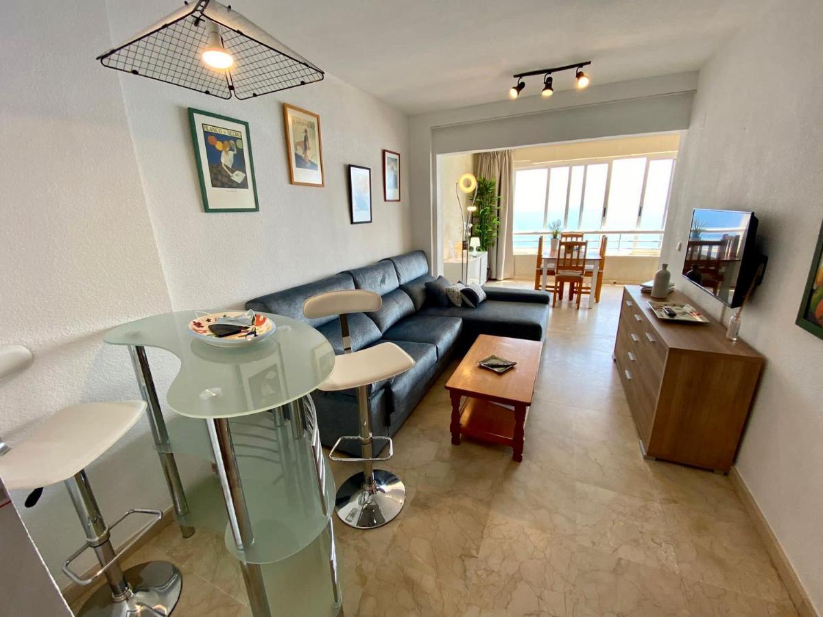 Apartamento Torre Levante, Primera Linea De Playa Benidorm Zewnętrze zdjęcie