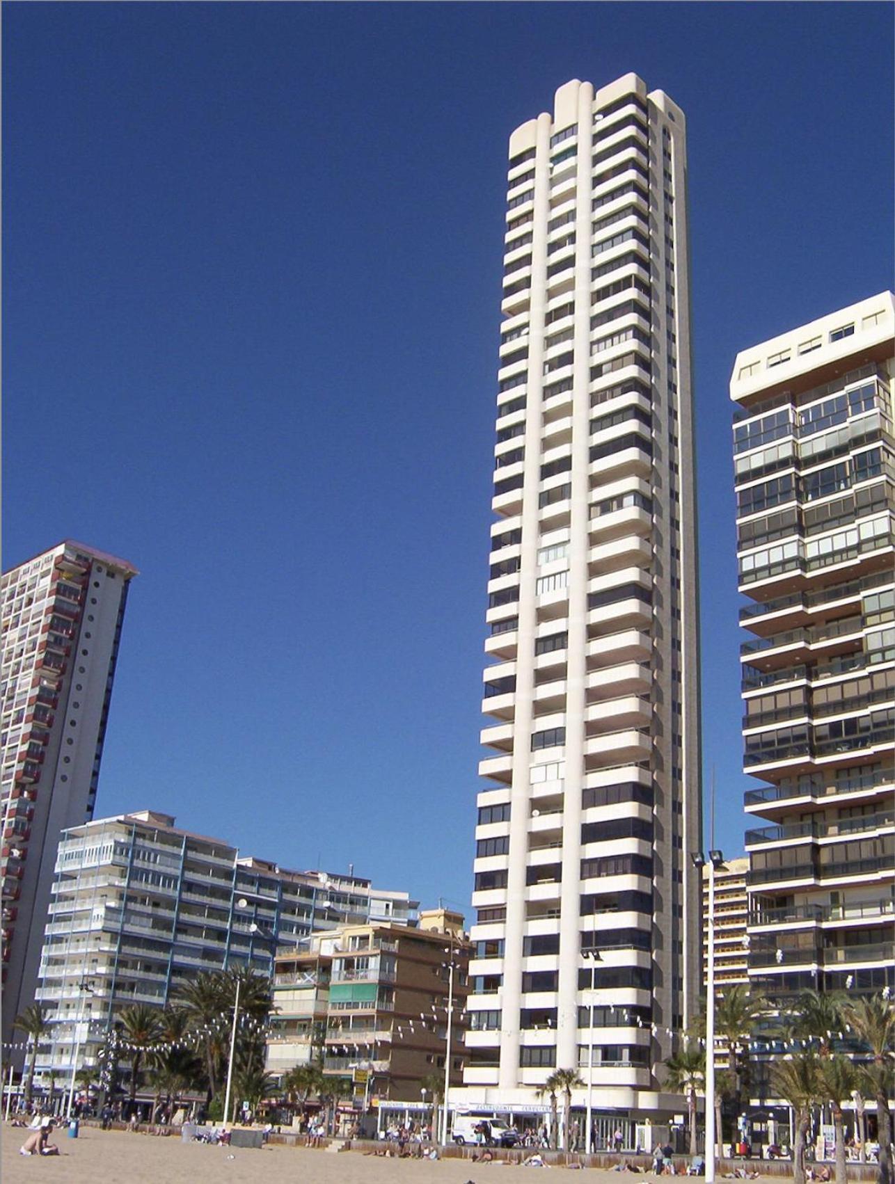 Apartamento Torre Levante, Primera Linea De Playa Benidorm Zewnętrze zdjęcie